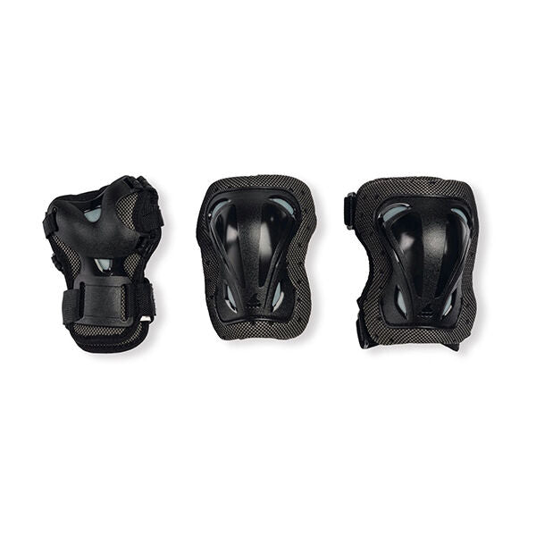 ROLLERBLADE Pack Protecciones Skate Gear Junior Negro