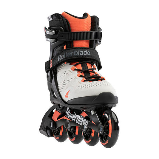 ROLLERBLADE Macroblade 80W Glacier Grey / Coral