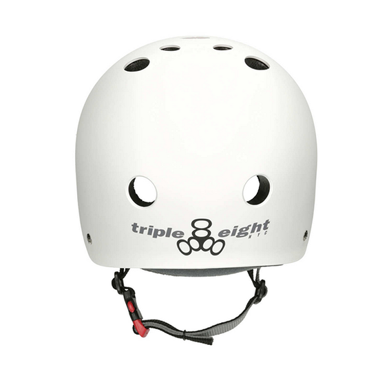 TRIPLE8 Casco Sweatsaver Certificado White Rubber