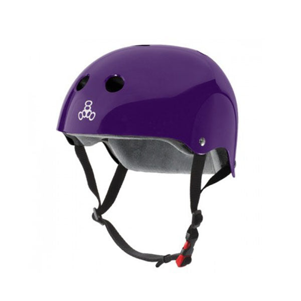 TRIPLE8 Casco Sweatsaver Certificado Purple Glossy