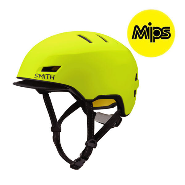 SMITH Casco Express Mips Matte Neon Yellow