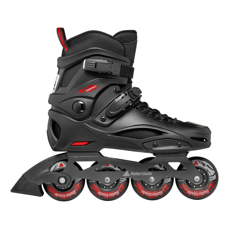 PATINES RB 80 COLOR BLACK/RED TALLA 39