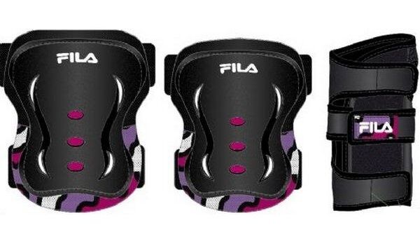 FILA KIT PROTECCIONES JUNIOR MORADO XXS