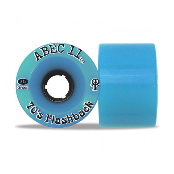 ABEC11 Flashbacks Blue 70mm 81a