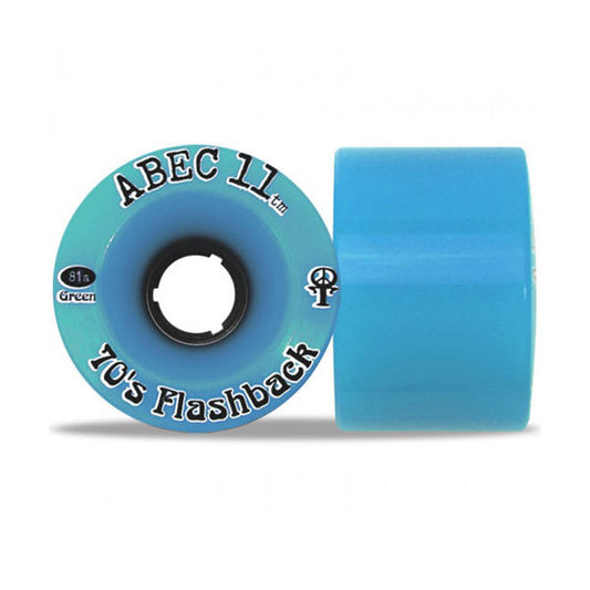 ABEC11 Flashbacks Blue 70mm 81a